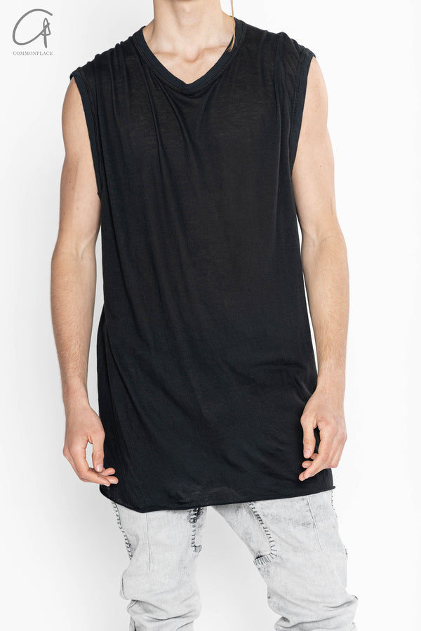 Boris Bidjan Saberi TANK vest collection Handmade in Spain TANK ONE PIECE. RF FTT00001-1HEI Black 1